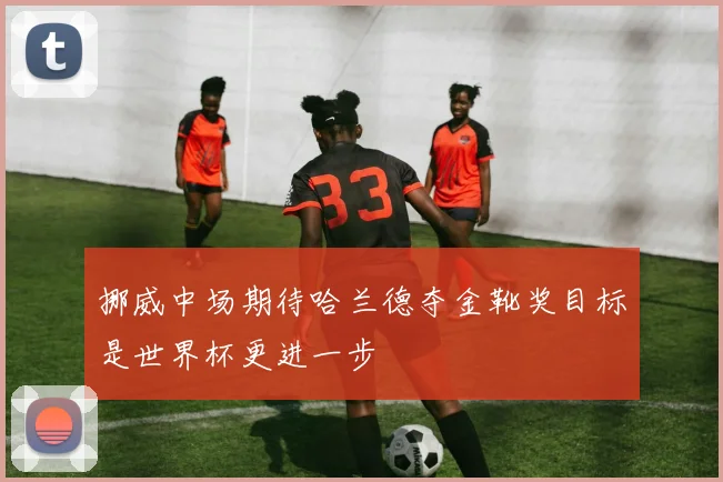 挪威中场期待哈兰德夺金靴奖目标是世界杯更进一步